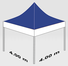 4000x4000mm tent