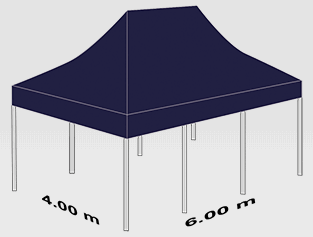 4000x6000mm tent