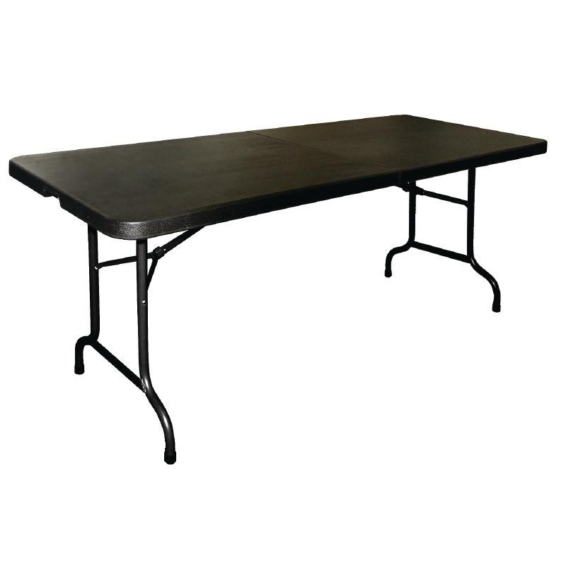 agenda Uitdaging hoeveelheid verkoop Inklapbare tafel zwart 183cm Bolero - Inklapbaar - HORESHOP