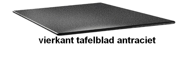 Uittreksel Perceptueel Verknald Vierkant tafelblad Topalit 70 cm - 80 cm - Tafels - HORESHOP